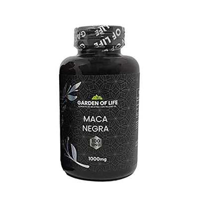 Maca Negra 1000 mg Garden x 100 Softgels | Energía y Vitalidad
