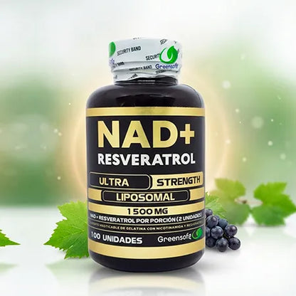 NAD+ Greensofg 100 Softgels | Energía Celular y Longevidad