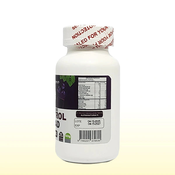 NAD + RESVERATROL + COLÁGENO x 60 discos masticables - ALPHANATURAL'S