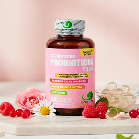 Probióticos FOS y Zinc | Flora Íntima y Equilibrio Femenino