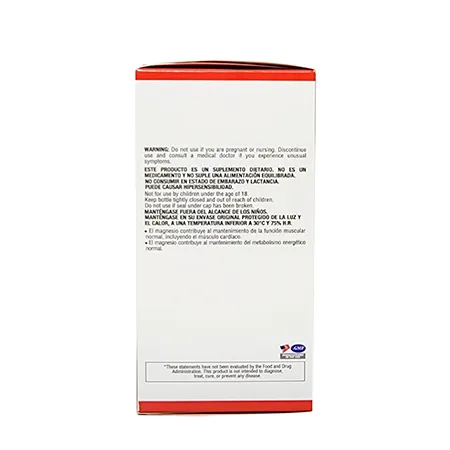 Super Magnesio 400mg 100 Softgels Healthy America | Salud Integral