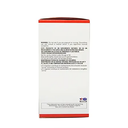 Super Magnesio 400mg 100 Softgels Healthy America | Salud Integral