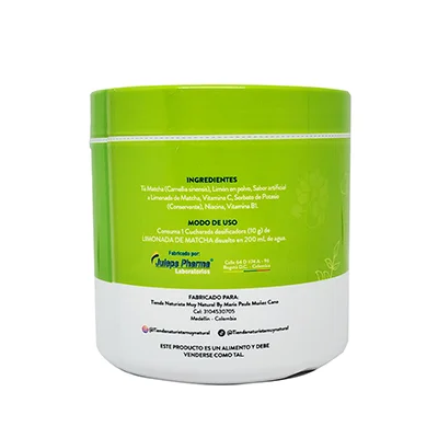 Limonada de Matcha 300g Muy Natural | Energía Natural y Metabolismo