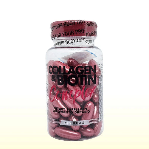 Collagen & Biotin Complex – 60 cápsulas blandas HEALTHY AMERICA