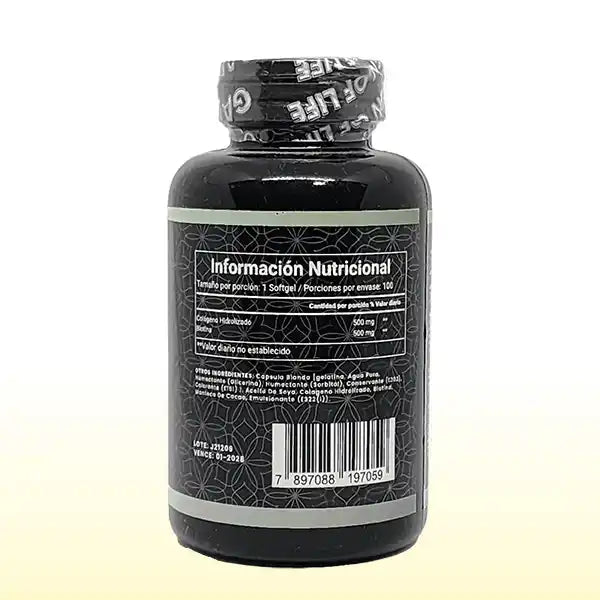 Colágeno hidrolizado + Biotina x 100 softgels - Garden of life