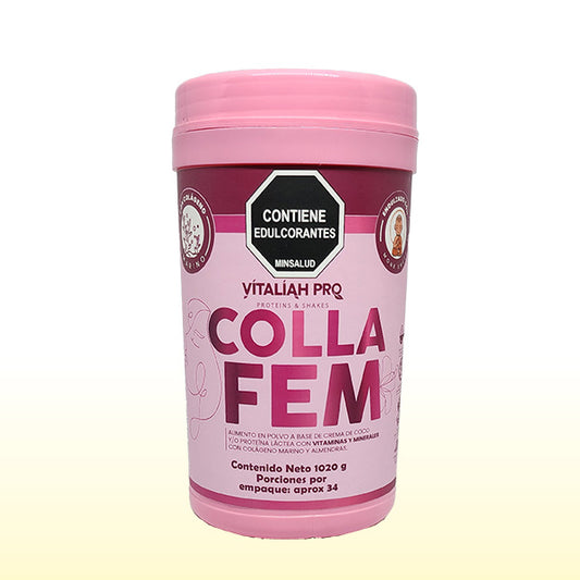 COLLA FEM Vitaliah Pro 1020g | Proteína con Colágeno Marino, Vitaminas y Minerales