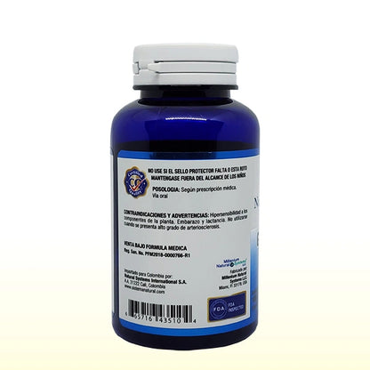 Ginkgo Biloba 60 mg – 100 softgels - Millenium Natural Systems