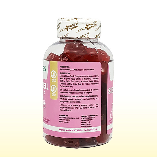 Gomitas SIEMPREBELL con Aguaje, Fenogreco y Maca Roja – Natural Health