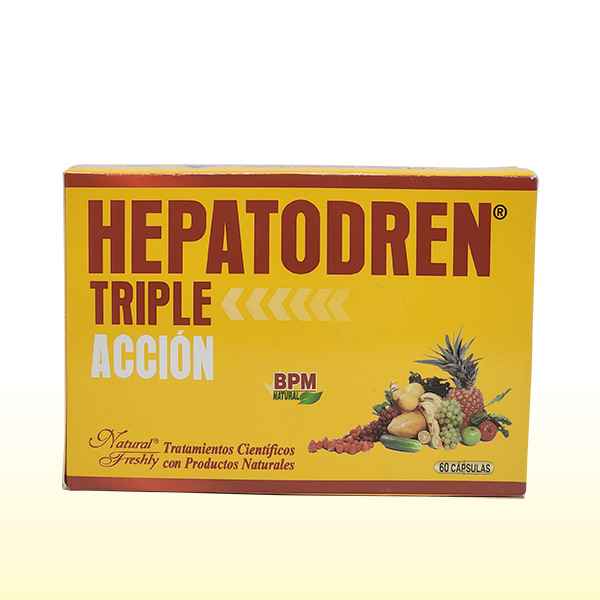 Hepatodren Triple Acción - Detoxificación Hepática Natural