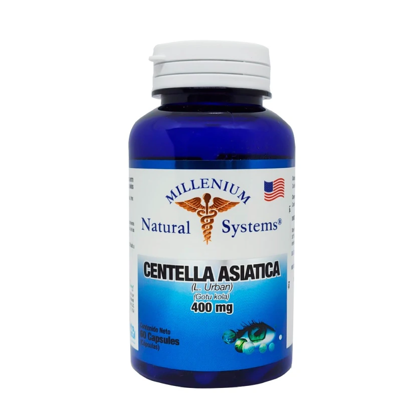 Centella Asiática Millenium 400mg x60 – Circulación y piel
