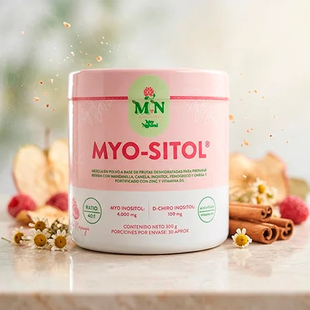 Myo-Sitol y D-Chiro 40:1  Muy Natural | Energía y Balance Hormonal – 300 g
