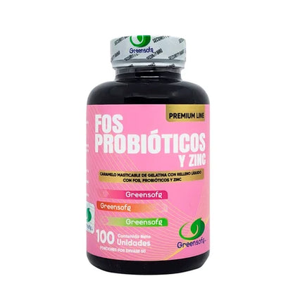 Probióticos FOS y Zinc | Flora Íntima y Equilibrio Femenino