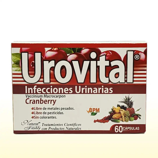 Urovital blister x 60 cápsulas - Freshly
